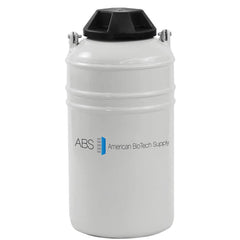 American BioTech Supply - Drums & Tanks; Product Type: Liquid Dewar ; Volume Capacity Range: Smaller than 20 Gal. ; Material Family: Aluminum ; Height (Inch): 24-1/2 ; Diameter/Width (Decimal Inch): 8.7990 ; Diameter/Width (Inch): 14-1/2 - Exact Tooling