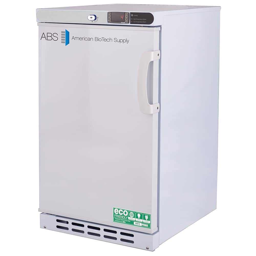 American BioTech Supply - Laboratory Refrigerators and Freezers; Type: Undercounter Built-In Refrigerator ; Volume Capacity: 2.5 Cu. Ft. ; Minimum Temperature (C): 1.00 ; Maximum Temperature (C): 10.00 ; Width (Inch): 17-3/4 ; Depth (Inch): 22-3/4 - Exact Tooling