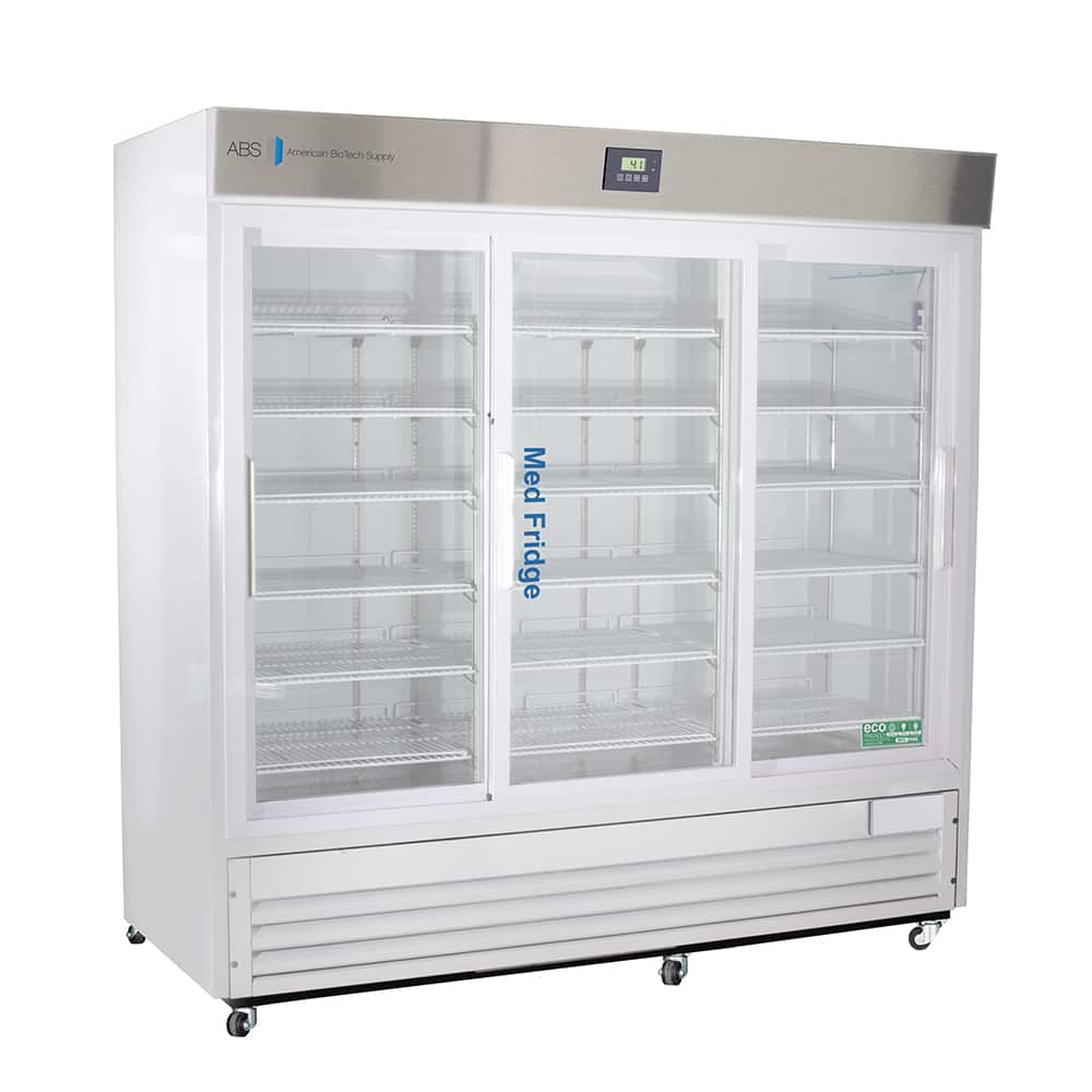 American BioTech Supply - Laboratory Refrigerators and Freezers; Type: Pharmacy/Vaccine Refrigerator ; Volume Capacity: 69 Cu. Ft. ; Minimum Temperature (C): 2.00 ; Maximum Temperature (C): 8.00 ; Width (Inch): 81 ; Depth (Inch): 33-1/4 - Exact Tooling