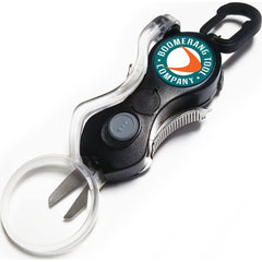 Boomerang Tool Company - Cutting Pliers; Type: Fishing Line Cutter ; Insulated: No ; Overall Length Range: 36" and Longer ; Overall Length (Inch): 5.8 ; Additional Information: Long SNIP Cheater Fly Fishing Line Cutter with U/V Led Light, Magnifying Glas - Exact Tooling