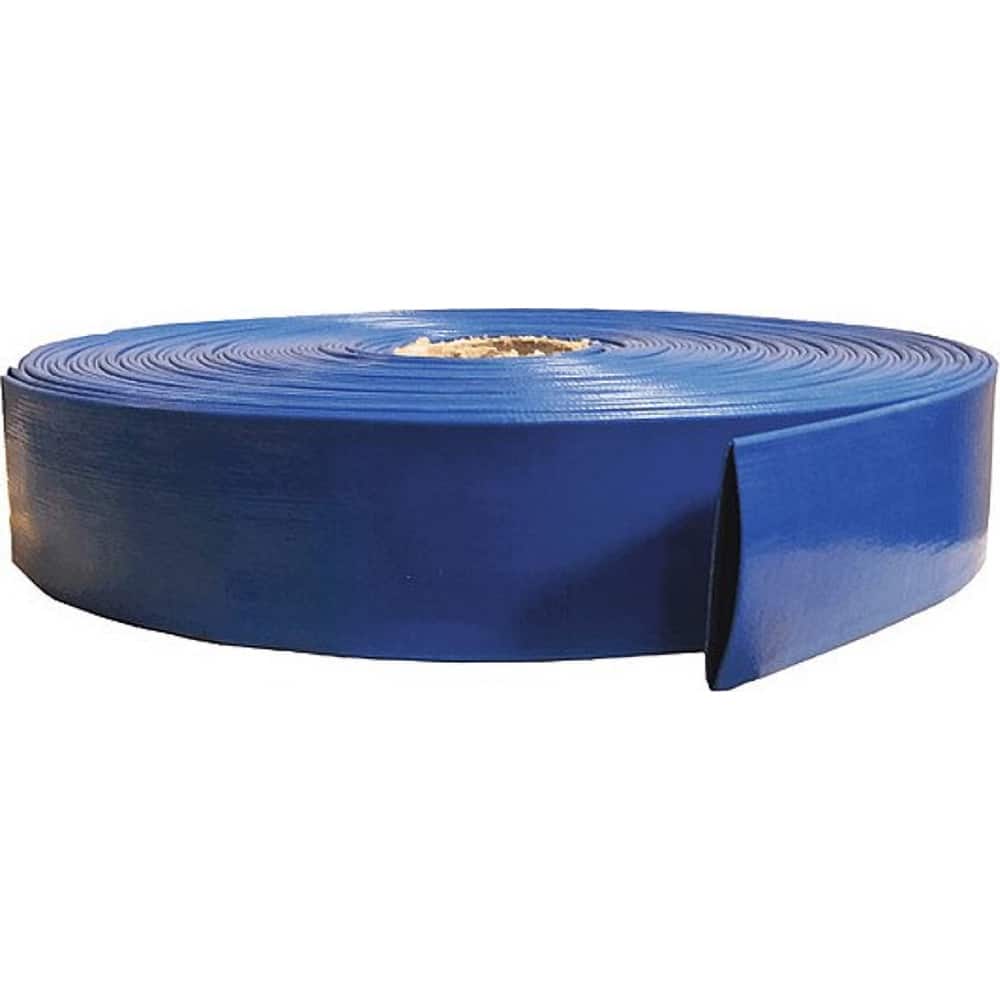JGB Enterprises - Water & Discharge Hose; Inside Diameter (Inch): 3 ; Color: Blue ; Working Pressure (psi): 70.000 ; Length (Feet): 100 ; Material: PVC - Exact Tooling