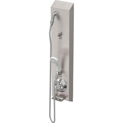 Acorn Engineering - Tub & Shower Faucets; Type: Suface Mounted Shower ; Style: Hand Shower ; Design: Wall Mount ; Material: 18-Gage 304 Stainless Steel ; Handle Type: Push Button ; Handle Material: Stainless Steel - Exact Tooling