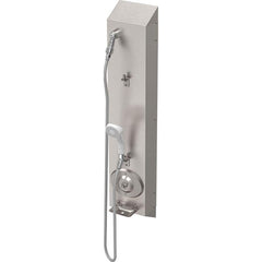 Acorn Engineering - Tub & Shower Faucets; Type: Suface Mounted Shower ; Style: Hand Shower ; Design: Wall Mount ; Material: 18-Gage 304 Stainless Steel ; Handle Type: Tri-Blade ; Handle Material: Chrome plated - Exact Tooling