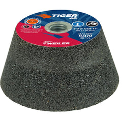 Weiler - Tool & Cutter Grinding Wheels; Wheel Type: Type 11 ; Superabrasive Wheel Type Number: Type 11A1 ; Wheel Diameter (Inch): 4 ; Hole Size (Inch): 5/8 ; Hole Thread Size: 5/8-11 ; Overall Thickness (Inch): 2 - Exact Tooling
