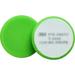 3M - Bonnets & Pads; Overall Diameter (Inch): 3-1/2 ; Product Type: Buffing Pad ; Bonnet/Pad Material: Foam ; Maximum RPM: 12000.000 - Exact Tooling