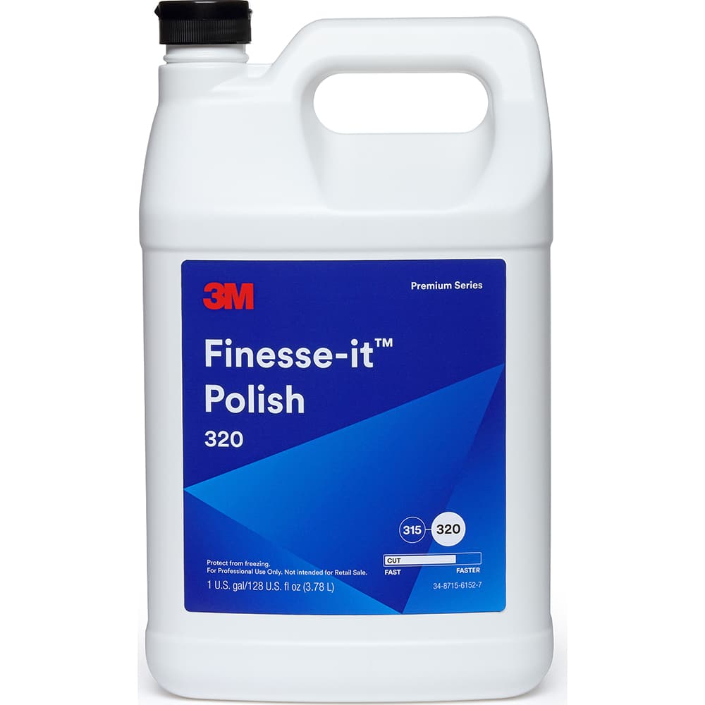 3M - Buffing & Polishing Compounds; Material Application: Finishes; Metal ; Compound Type: Polishing Compound ; Color: Blue ; Compound Grade: Fine ; End Use Operation: Polished; Scratch Removal - Exact Tooling