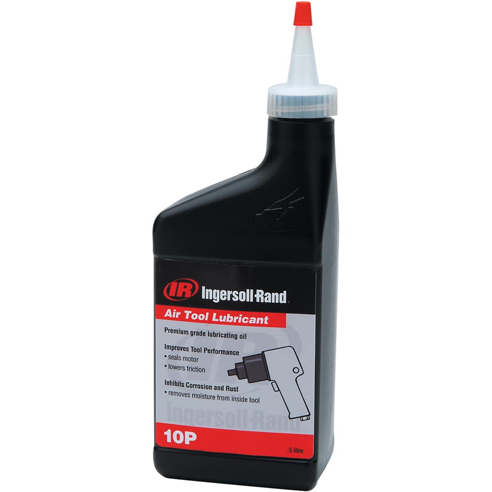 Ingersoll-Rand - Air Tool & Air Compressor Oil; Type: Air Tool Oil ; SAE Grade: N/A ; Container Size Range: 1 Pint ; Food Grade: No ; Series: Edge Series ; Container Size (oz.): 16.907 - Exact Tooling