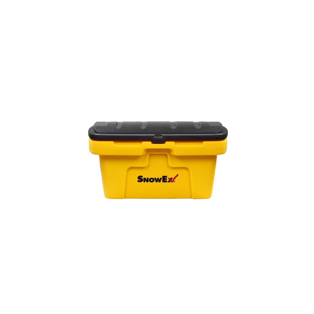 Trynex - Bulk Storage Containers; Container Type: Salt Storage Box ; Height (Inch): 50.5 ; Width (Inch): 33.25 ; Length (Inch): 48 ; Load Capacity (Lb.): 960.000 ; Material Family: Plastic - Exact Tooling