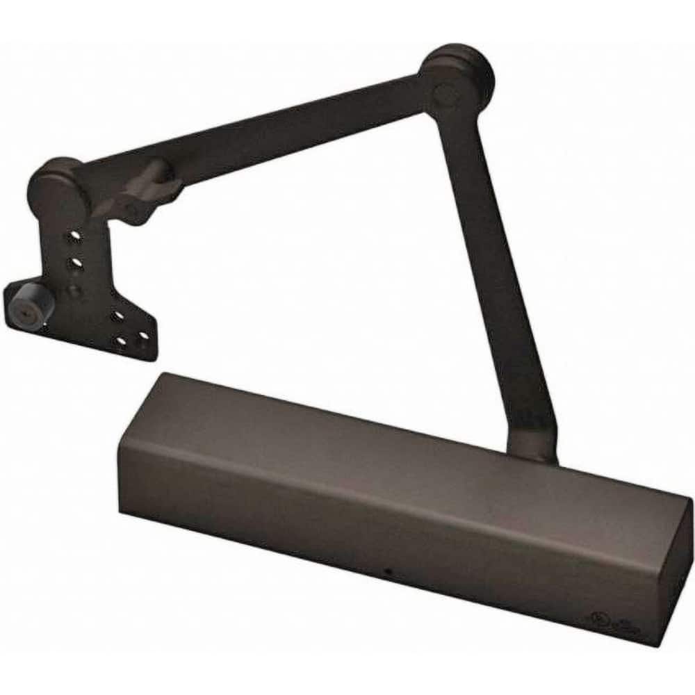 Yale - Manual Dampers; Closer Body Length: 13 (Inch); Finish/Coating: Painted Dark Bronze ; Door Thickness: 2-3/4 (Inch); Additional Information: Series: 2700; Material: Aluminum; Spring Size: Multi-Size 1 to 6; Includes: Sleeve Nuts; Arm Type: Holder/St - Exact Tooling
