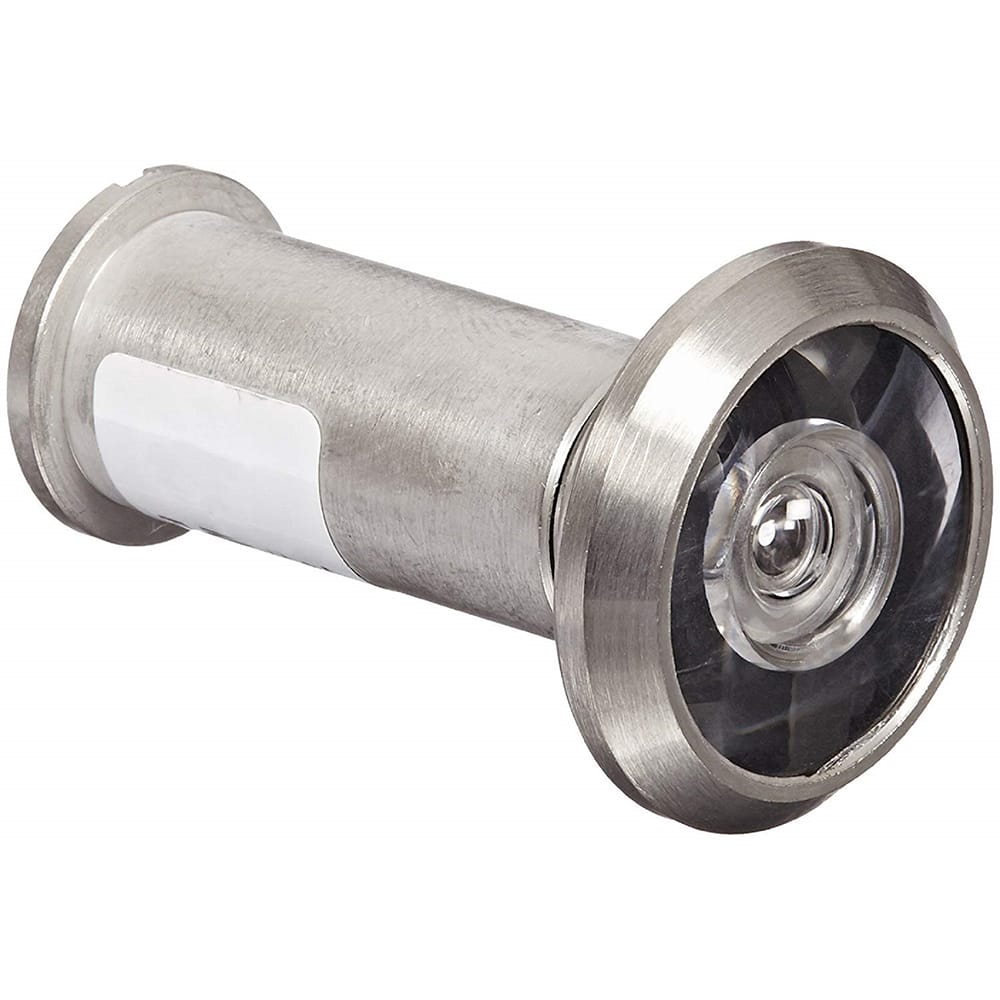 Yale - Viewers/Peepholes; Viewing: 190 deg. Door Viewer ; Style: Door Viewer ; Material: Brass ; Finish/Coating: Satin Nickel ; UL Rated: Yes - Exact Tooling