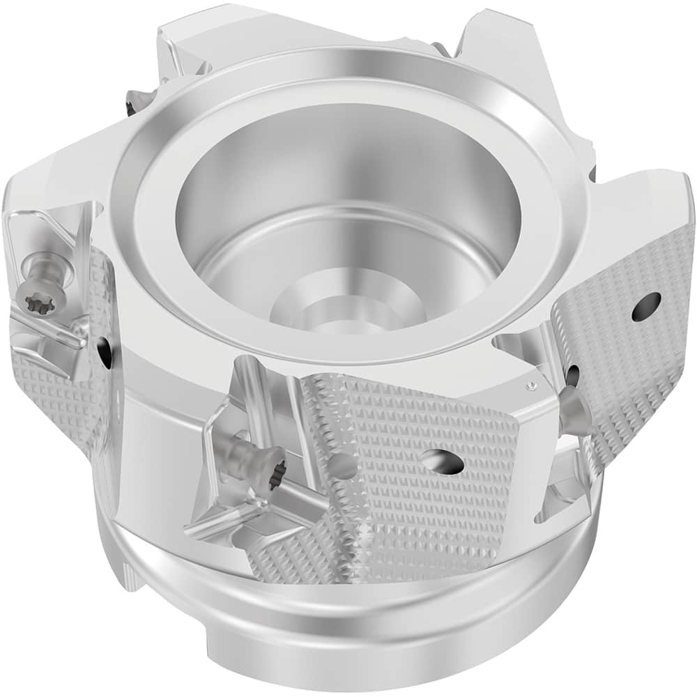 Seco - Indexable Square-Shoulder Face Mills Cutting Diameter (mm): 63.00 Cutting Diameter (Inch): 2.48 - Exact Tooling