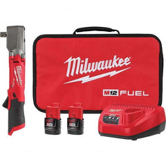 Milwaukee Tool - Cordless Impact Wrenches & Ratchets Voltage: 12.0 Drive Size (Inch): 1/2 - Exact Tooling