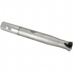 Techniks - Indexable High-Feed End Mills Cutting Diameter (Decimal Inch): 1.25 Maximum Depth of Cut (Decimal Inch): 5.0000 - Exact Tooling