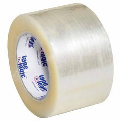 Tape Logic - Pack of (6) 110 Yd Rolls 3" Clear Hot Melt Adhesive Packaging Tape - Exact Tooling