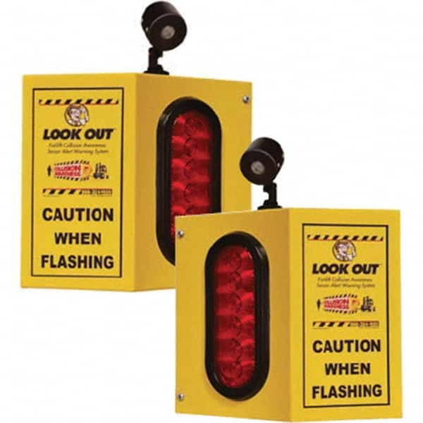 TAPCO - Auxiliary Lights Type: Forklift Warning Light Voltage: 110 VAC to 24VDC - Exact Tooling