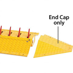 TAPCO - Speed Bumps, Parking Curbs & Accessories Type: End Cap Length (Inch): 31 - Exact Tooling