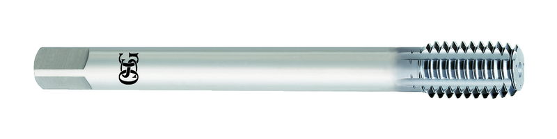 M1.7x0.35 0 Fl D5 HSS-CO Forming Tap-- V Coating - Exact Tooling