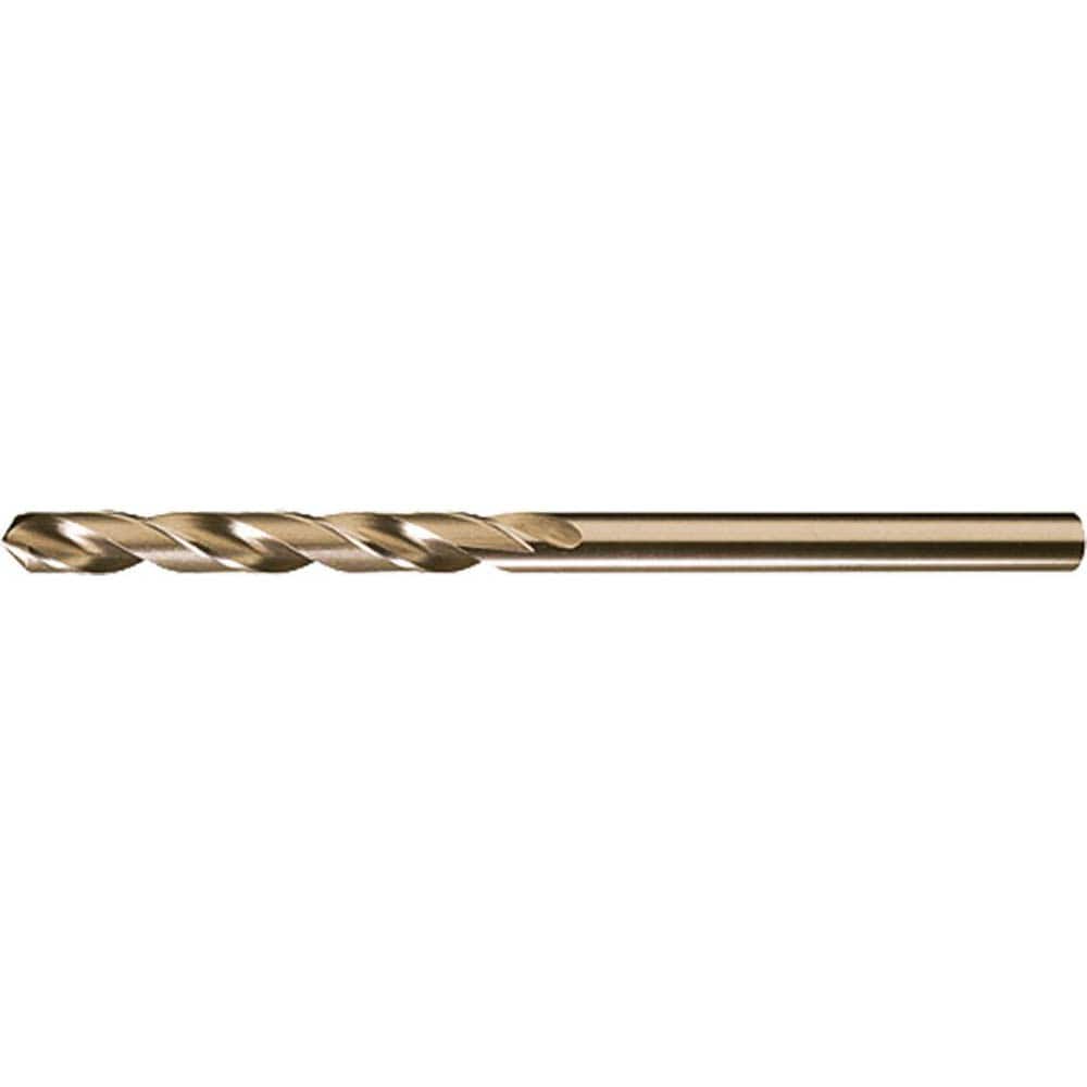Cleveland - Aircraft Extension Drill Bits; Drill Bit Size (Wire): #10 ; Drill Bit Size (Decimal): 0.1935 ; Drill Point Angle (Degrees): 135 ; Drill Bit Material: Cobalt ; Drill Bit Finish/Coating: Oxide ; Overall Length (Inch): 12 - Exact Tooling