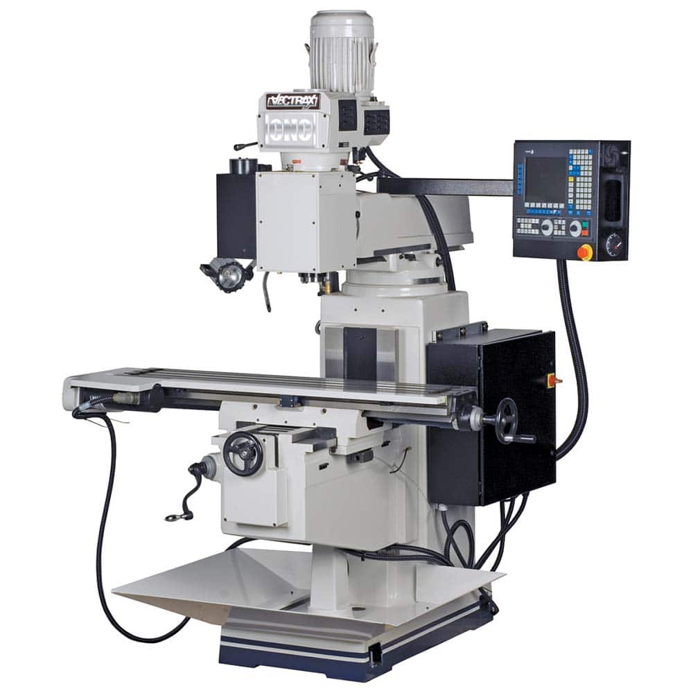 Fagor - 54" Long x 10" Wide, 3 Phase Fagor DP700 CNC Milling Machine - Exact Tooling
