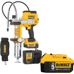 DeWALT - Grease Guns Type: Battery Operationed Grease Gun Capacity (oz.): 16 - Exact Tooling