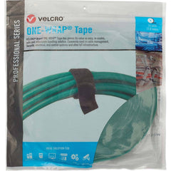 Velcro Brand - Cable Ties; Cable Tie Type: Reusable Cable Tie ; Material: Hook and Loop ; Color: Green ; Overall Length (Feet): 75 ; Overall Length (Decimal Inch): 300.00000 ; Maximum Bundle Diameter (Inch): 1 - Exact Tooling