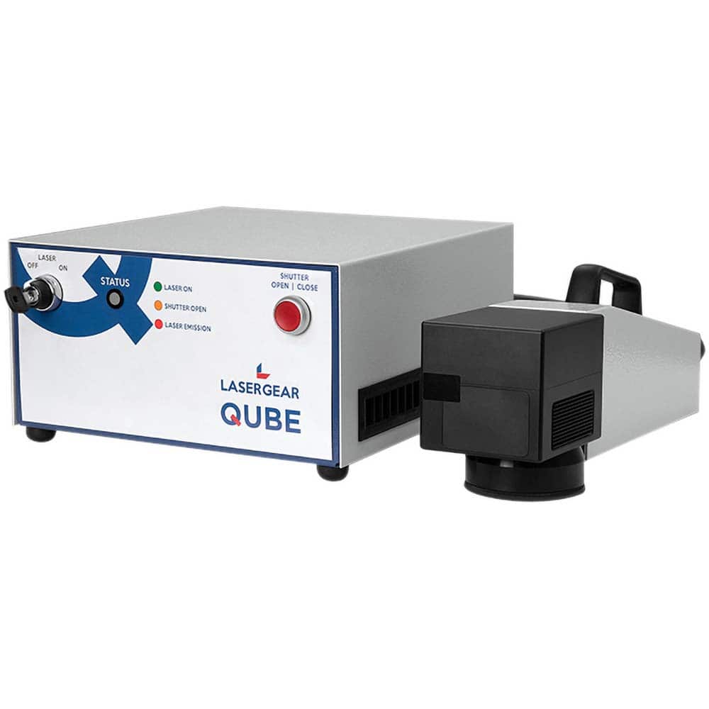 Tykma Electrox - Etchers & Engravers; Type: Class IV Laser Marking System ; Includes: LaserGear Class IV Marking System with Control Enclosure and Marking Head, 20W Fiber Laser, Laser Enable Keys, USB & Power Cable, USB Drive with Software and Manuals ; - Exact Tooling