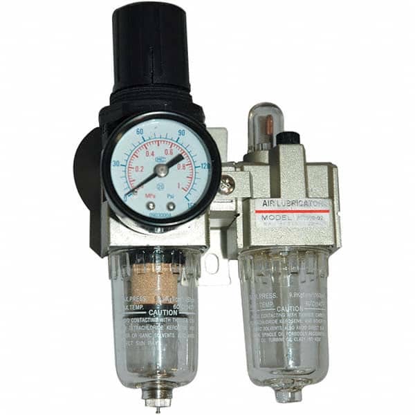 JohnDow - Filter, Regulator & Lubricator (FRL) Units Configuration: 2 Pc. Filter/Regulator-Lubricator Body Type: Standard - Exact Tooling