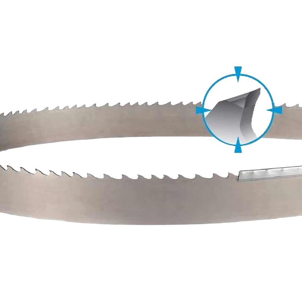 DoALL - - Carbide-Tipped Blade, Toothed Edge, Alternate Tooth Set, Flexible Back Back - Exact Tooling