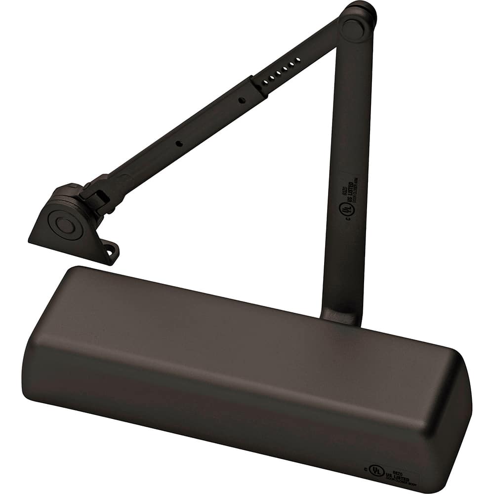 Yale - Manual Dampers; Closer Body Length: 12-1/4 (Inch); Finish/Coating: Painted Dark Bronze ; Door Thickness: 2-3/4 (Inch); Additional Information: Series: 5800 - Exact Tooling