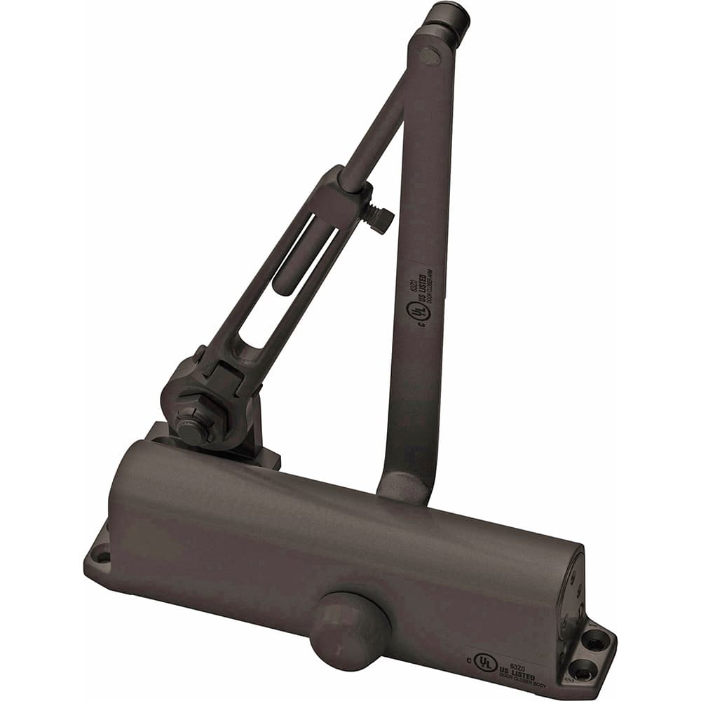 Yale - Manual Dampers; Closer Body Length: 9-3/4 (Inch); Finish/Coating: Painted Dark Bronze ; Door Thickness: 2-3/4 (Inch); Additional Information: Series: 1100 - Exact Tooling
