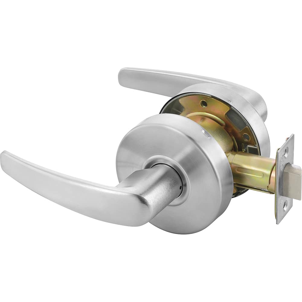 Yale - Lever Locksets; Door Thickness: 1-3/4 (Inch); Door Thickness: 1-3/4 ; Back Set: 2-3/4 (Inch); For Use With: Doors ; Finish/Coating: Satin Chrome ; Special Item Information: Passage or Closet Latch Function - Exact Tooling