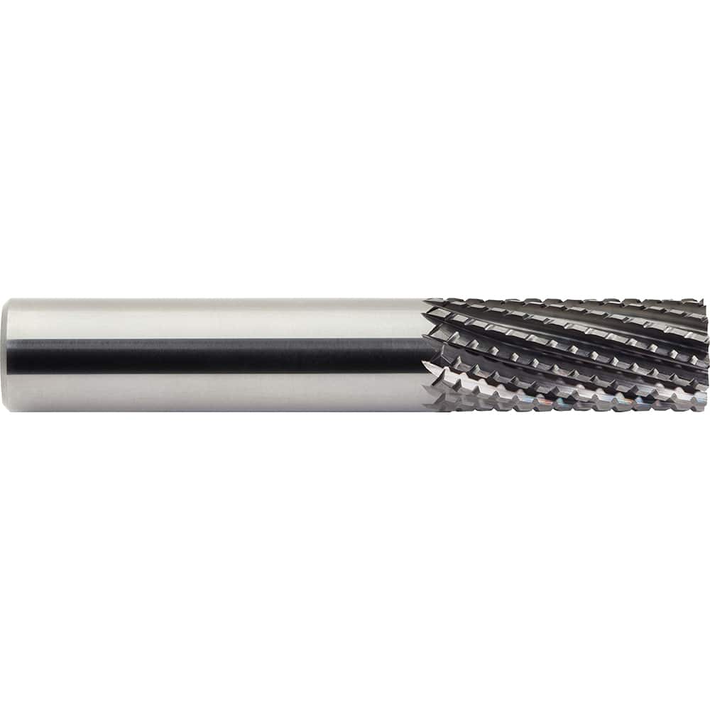M.A. Ford - 0.1181" Diam, 12mm LOC, 0.1181" Shank Diam, 6-Flute Burr-End Diamond-Pattern Router Bit - Exact Tooling