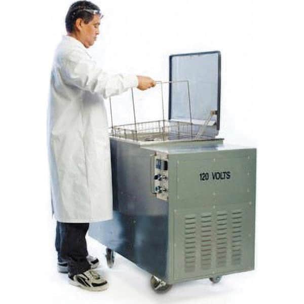 Shiraclean - 25 Gal Free Standing Water-Based Ultrasonic Cleaner - Exact Tooling