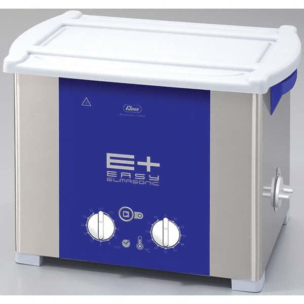 Elma - 2.5 Gal Bench Top Water-Based Ultrasonic Cleaner - Exact Tooling