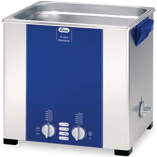 Elma - 3.5 Gal Bench Top Water-Based Ultrasonic Cleaner - Exact Tooling