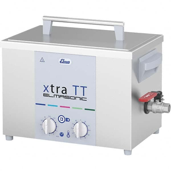 Elma - 0.75 Gal Bench Top Water-Based Ultrasonic Cleaner - Exact Tooling