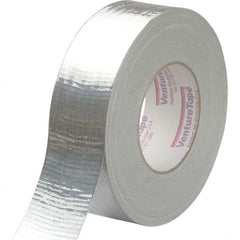 3M - 55m x 48mm x 11 mil Silver Polyethylene Cloth Duct Tape - Exact Tooling