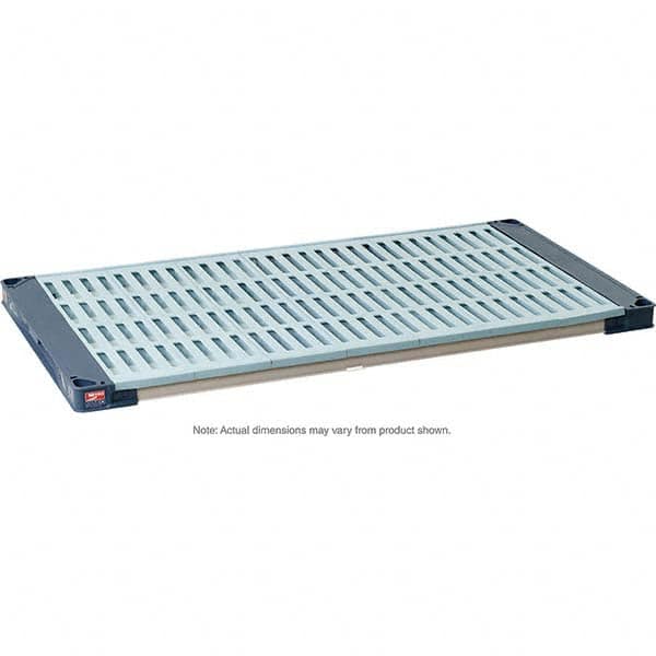 Metro - 48" Wide x 21" Long Open Shelving Shelf w/Grid Mat - Exact Tooling