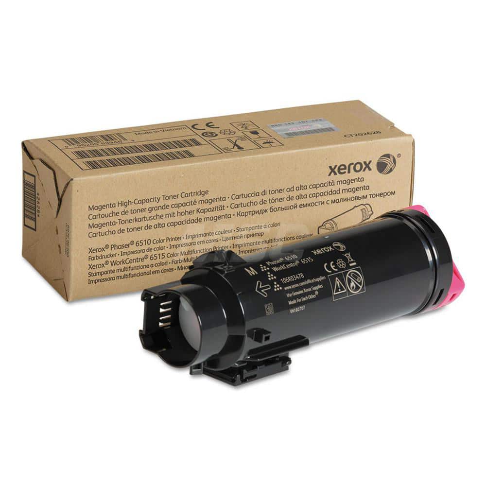 Xerox - Office Machine Supplies & Accessories; Office Machine/Equipment Accessory Type: Toner Cartridge ; For Use With: Phaser 6510; WorkCentre 6515 ; Color: Magenta - Exact Tooling