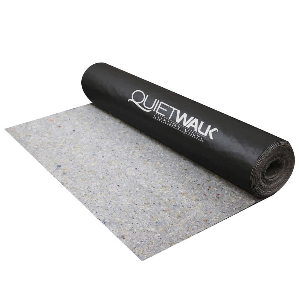 QuietWalk - Felt Sheets; Material: Recycled Fiber ; Thickness (Decimal Inch): 0.0710 ; Width (Inch): 36.0000 ; Length Type: Long ; Length (Inch): 400 ; Density (Lb./Sq. Yd.): 18.28 - Exact Tooling