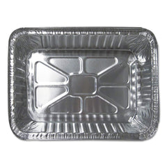 Durable Packaging - Food Containers; Type: Container ; Shape: Rectangular ; Volume Range: Smaller than 64 oz. ; Height (Decimal Inch): 2.000000 ; Diameter/Width (Decimal Inch): 8.6875 ; Length (Decimal Inch): 6.1250 - Exact Tooling