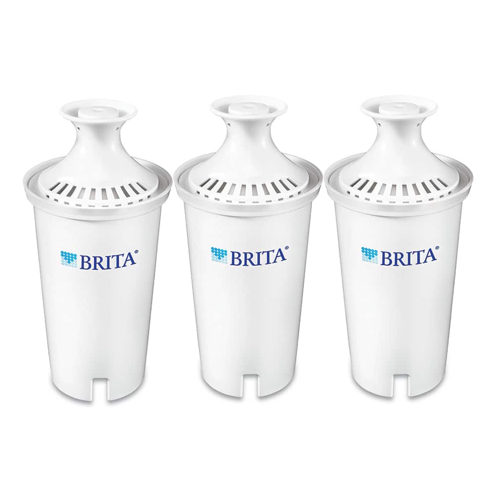 Brita - Water Filter Systems; Type: Replacement Filter ; Cartridge Length: 7 (Inch); Reduces: Zinc; Copper; Mercury; Cadmium; Taste/Odor/Chlorine ; Maximum Flow Rate (GPM): 1 ; Includes: 24 Replacement Filters - Exact Tooling