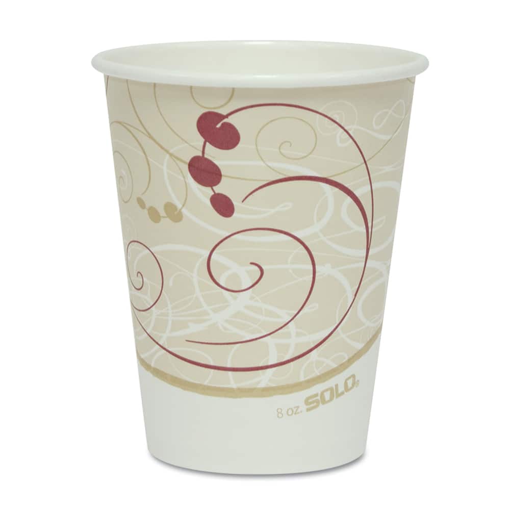 DART - Paper & Plastic Cups, Plates, Bowls & Utensils; Breakroom Accessory Type: Paper Cups ; Breakroom Accessory Description: Cups-Hot Drink; Paper ; Color: Beige - Exact Tooling