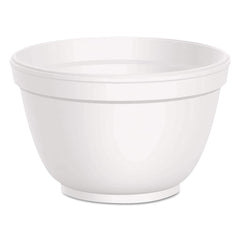 DART - Food Containers; Type: Bowl ; Shape: Round ; Volume Range: Smaller than 64 oz. ; Height (Decimal Inch): 2.000000 ; Diameter/Width (Decimal Inch): 3.5000 ; Material Family: Foam - Exact Tooling