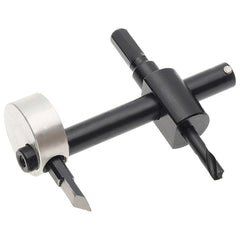 Mibro - Circle Cutter & Trepanning Tools; Tool Type: Hole Cutter ; Minimum Cutting Diameter (Inch): 1 ; Maximum Cutting Diameter (Inch): 6 ; Cutting Depth (Inch): 1 ; Shank Type: Hex ; Number of Pieces: 1.000 - Exact Tooling