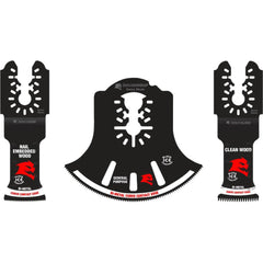 Freud - Rotary & Multi-Tool Accessories; Accessory Type: Oscillating Blade Set ; For Use With: Multi-Tools ; Head Material: Bi-Metal - Exact Tooling