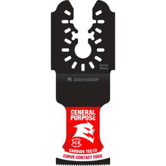 Freud - Rotary & Multi-Tool Accessories; Accessory Type: Oscillating Blade ; For Use With: Multi-Tools ; Cutting Diameter (Inch): 1.25 ; Head Material: Carbide - Exact Tooling