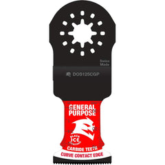 Freud - Rotary & Multi-Tool Accessories; Accessory Type: Oscillating Blade ; For Use With: Multi-Tools ; Cutting Diameter (Inch): 1.25 ; Head Material: Carbide - Exact Tooling