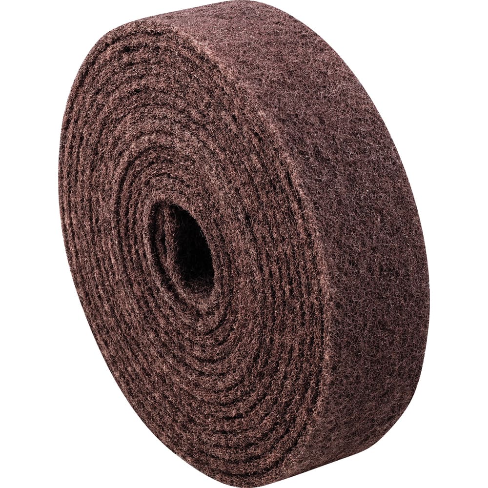 PFERD - Non-Woven Rolls; Abrasive Material: Aluminum Oxide ; Roll Width (Inch): 4 ; Overall Length (Feet): 30.00 ; Grade: Coarse ; Roll Color: Dark Tan ; Roll Width (Decimal Inch): 4 - Exact Tooling