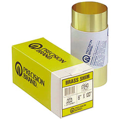 .015X6X60″ BRASS SHIM - Exact Tooling